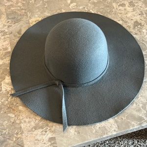 Grey Felt Hat